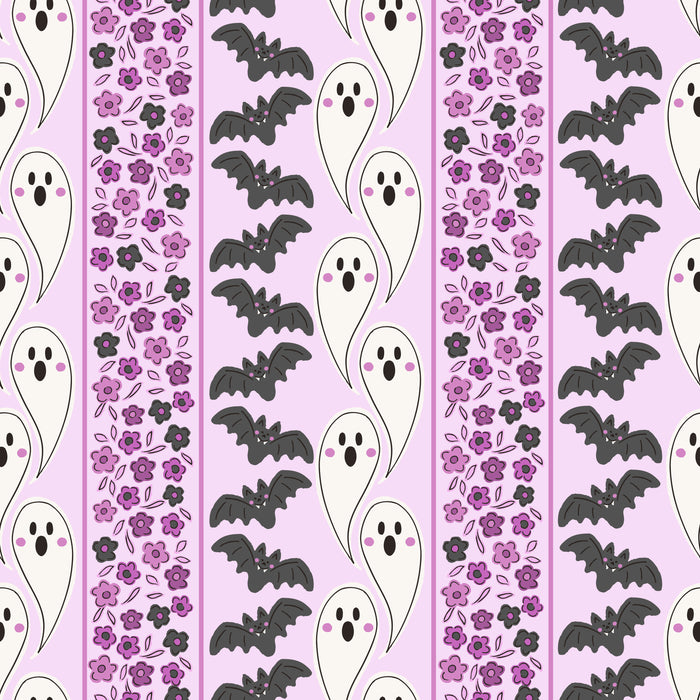 Ghost Bat Floral Stripes Lavender-01