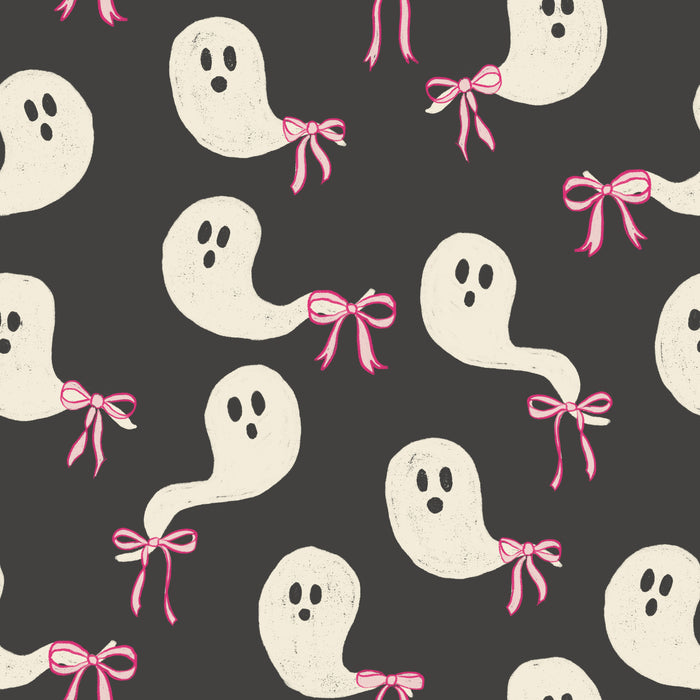 Ghosts with Bows Greyish Black