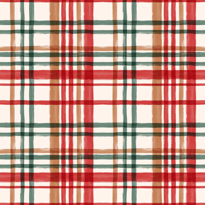 Gingerbread Plaid