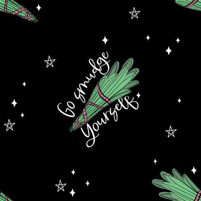 Gosmudgeyourselfblack