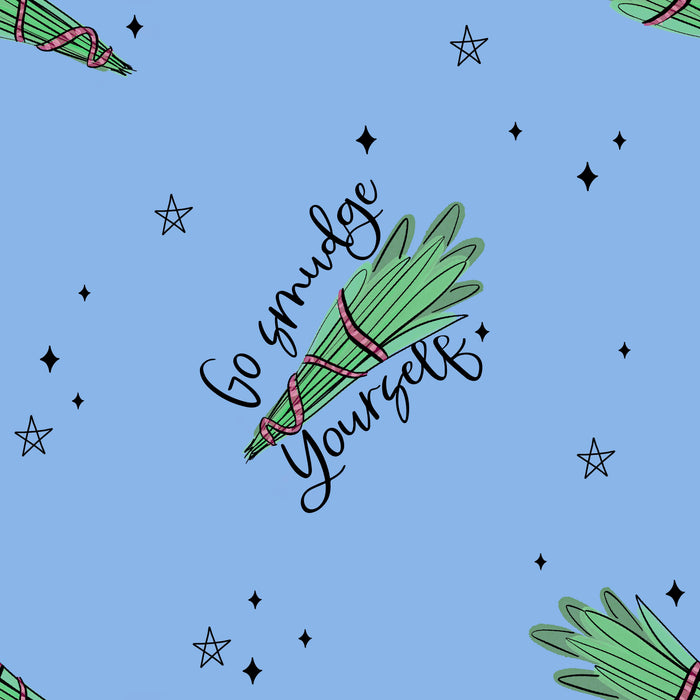 Gosmudgeyourselfblue