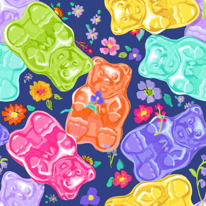 Gummy bear garden party black
