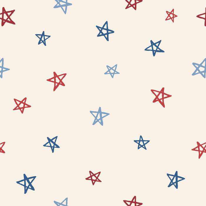 Star Scribble Cream4