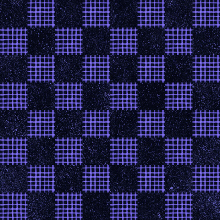Halloween check deep purple