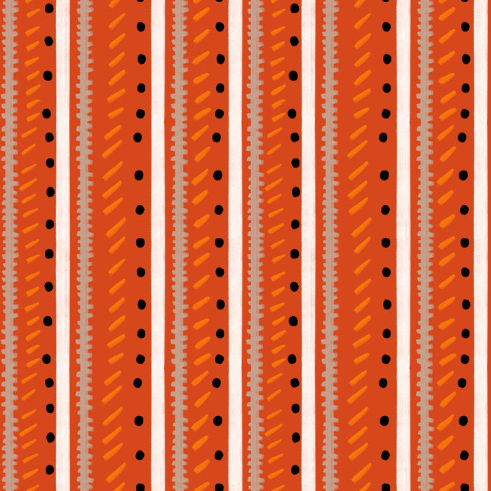 Halloween post stripe - jack-o-lantern