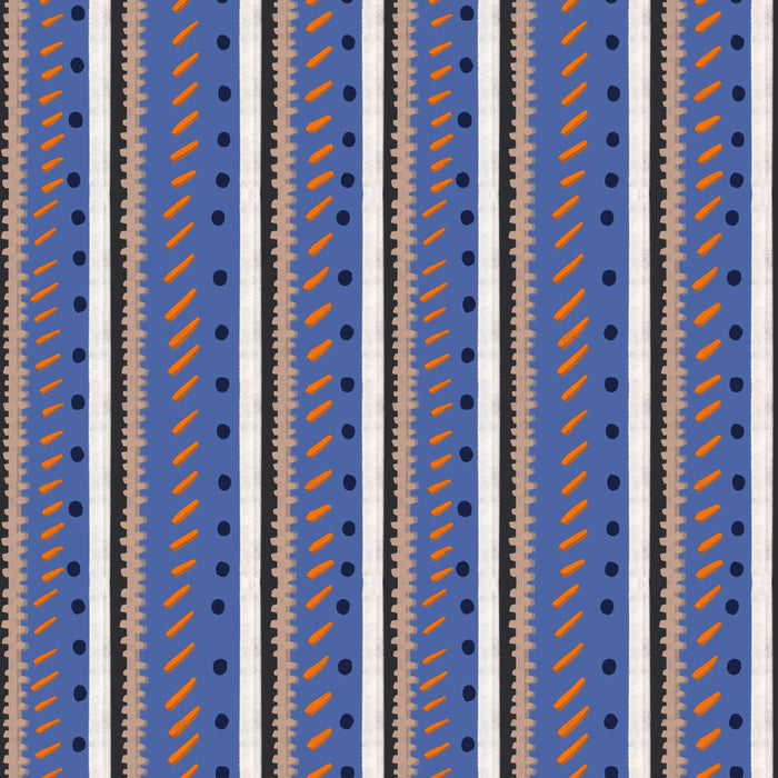 Halloween post stipe - twilight sky