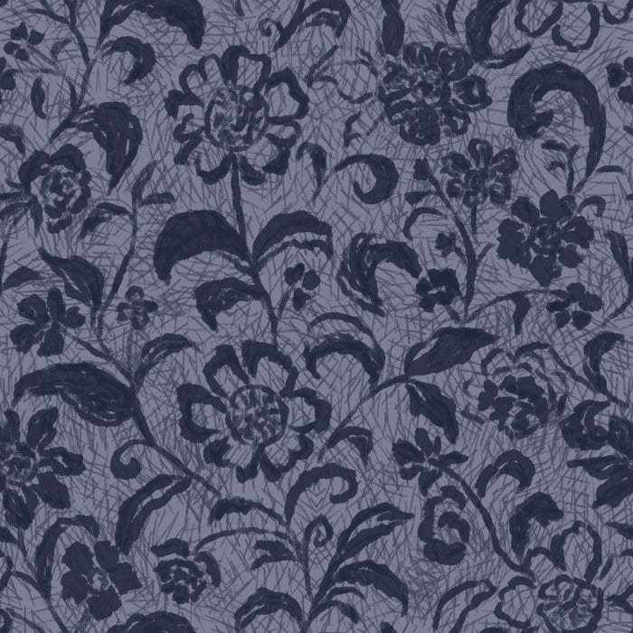 Heritage lace faded navy