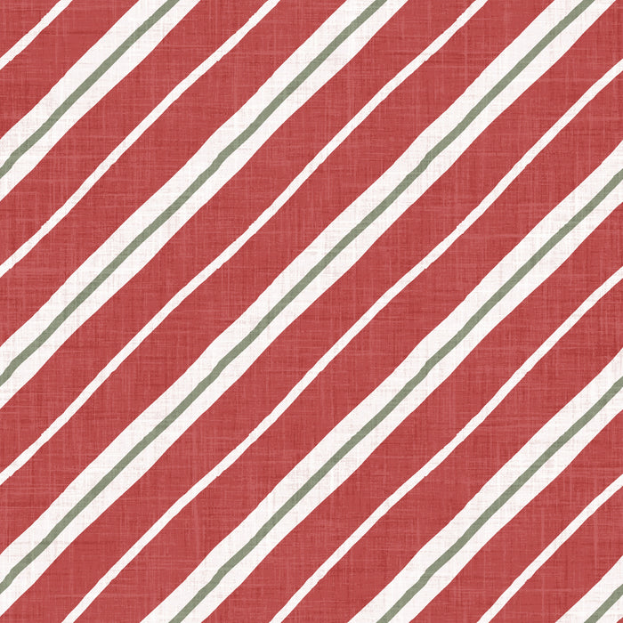 Holy Night Candycane Stripe Red