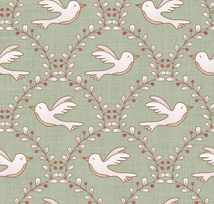 Holy Night Dove Light Green