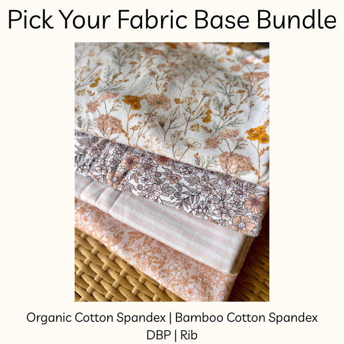 pick your fabric base bundle floral