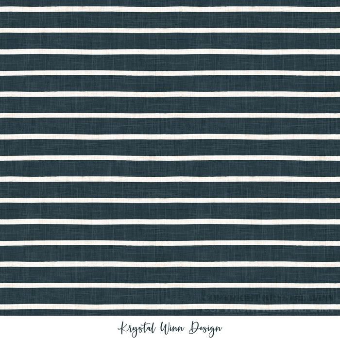 Apothecary Stripe Midnight