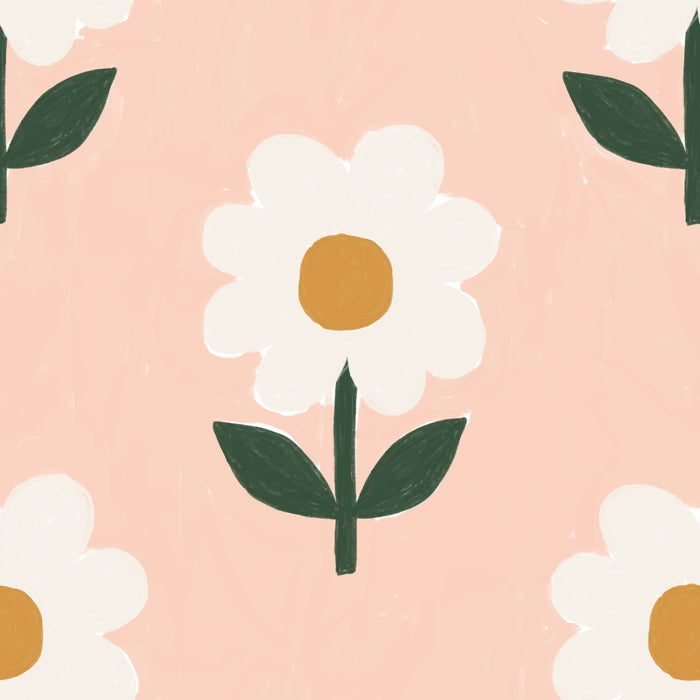 Light Apricot Floral
