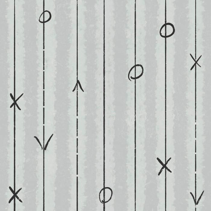 Light gray play stripe