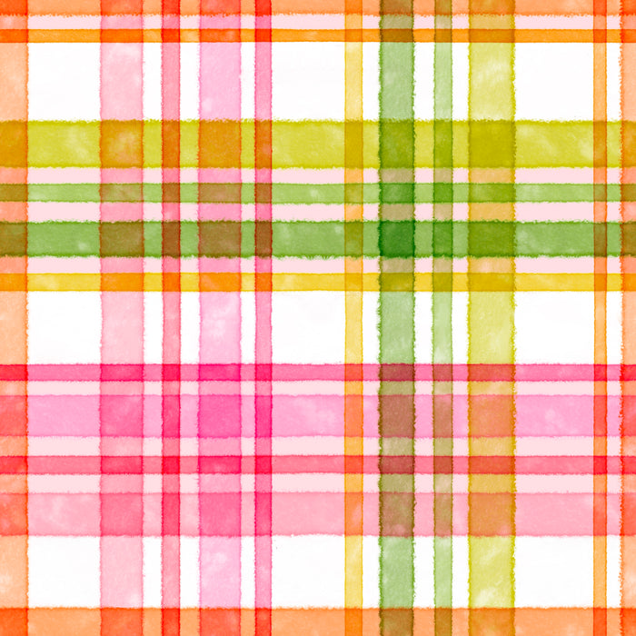 Lily plaid pink sand