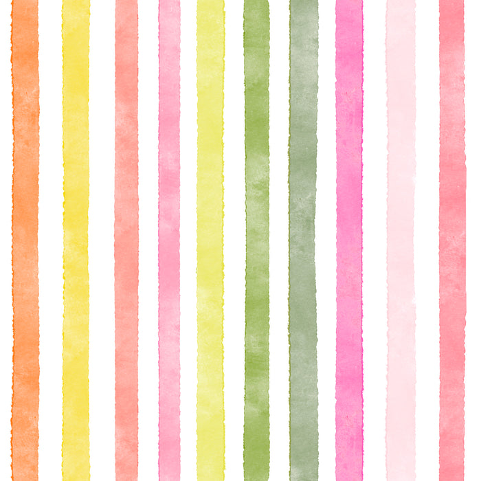 Lily summer simple stripe white