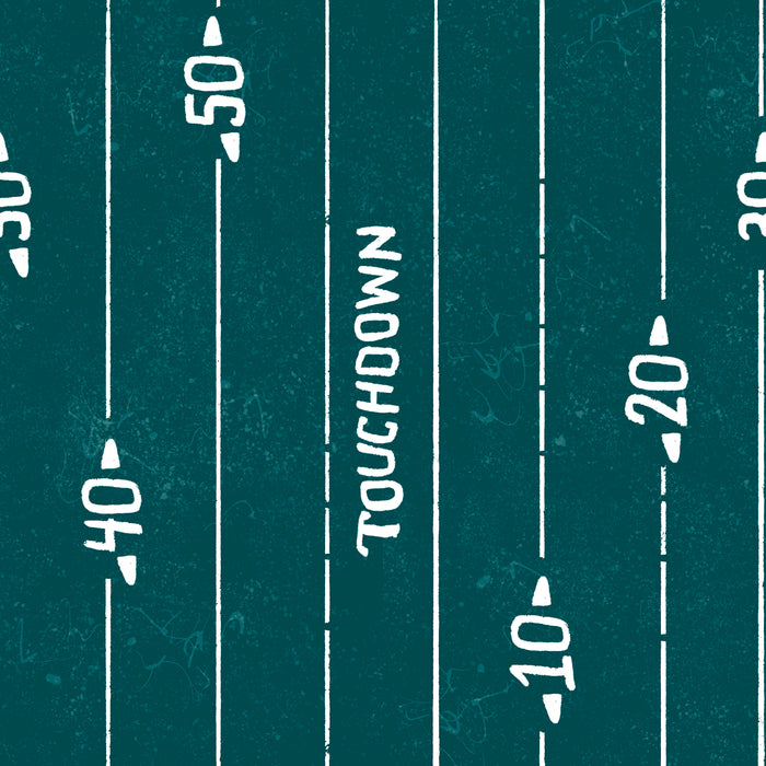 Philadelphia teal touchdown stripe