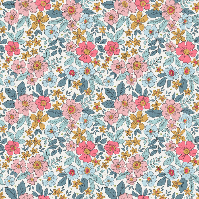 Pink and Blue Floral Mother's Day