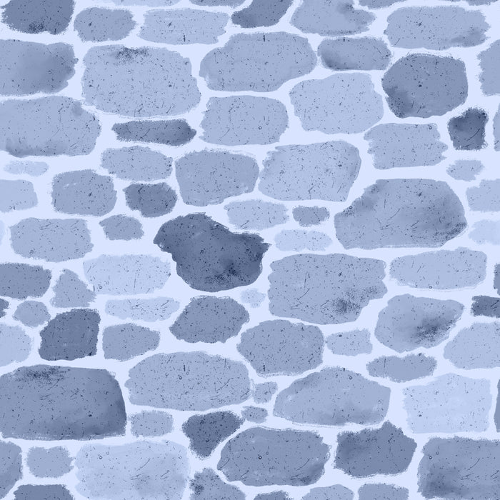 Purple castle walls