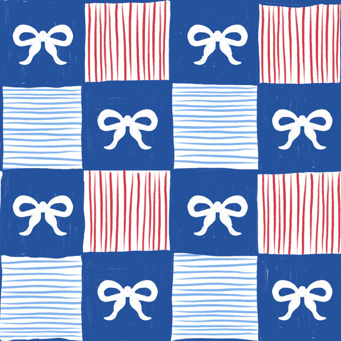 RWB Bow Stripe Checker