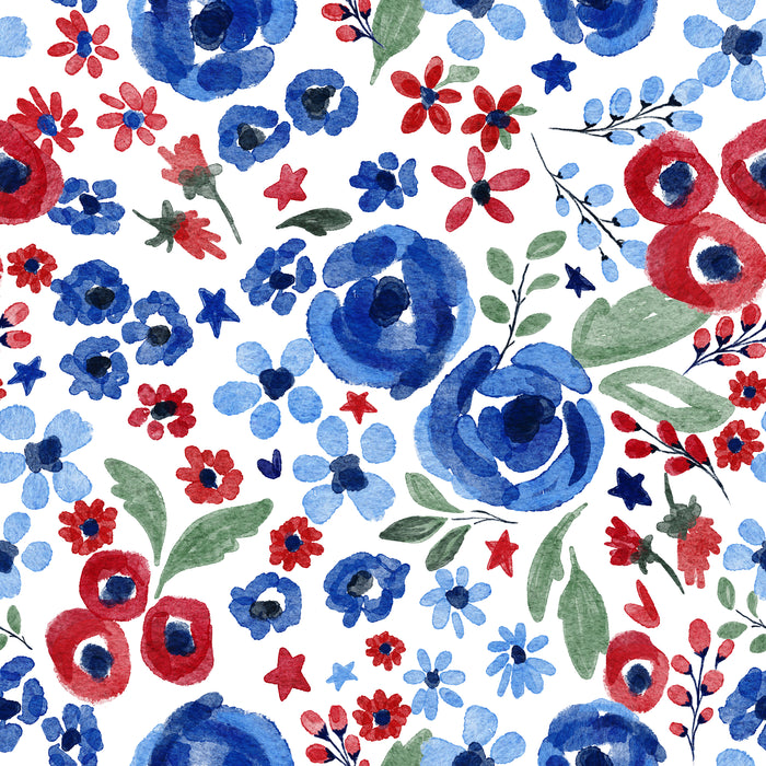 RWB Watercolor Floral