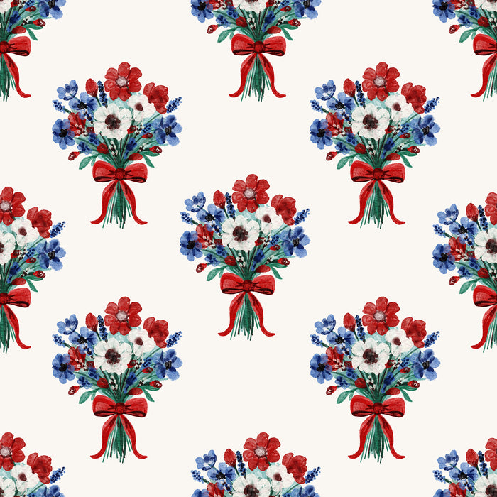 Red White and Blue Bouquet