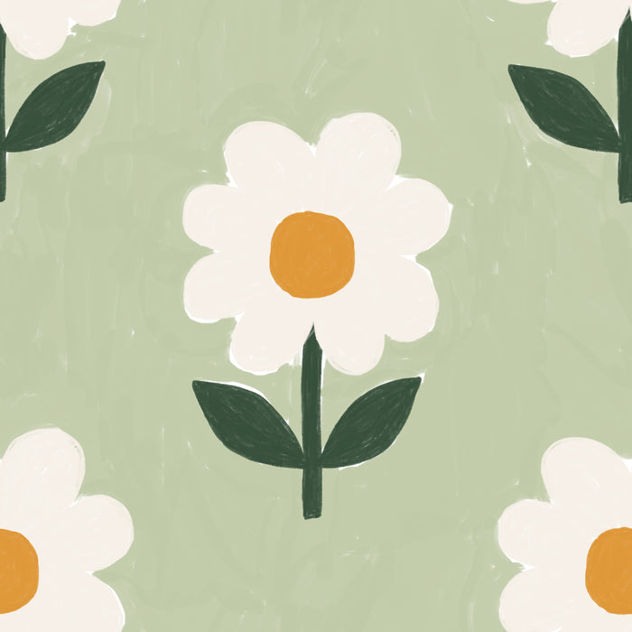 Sage Green Floral