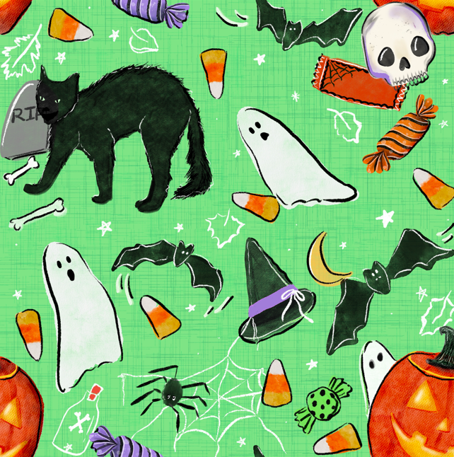 All things halloween - ghoulish green