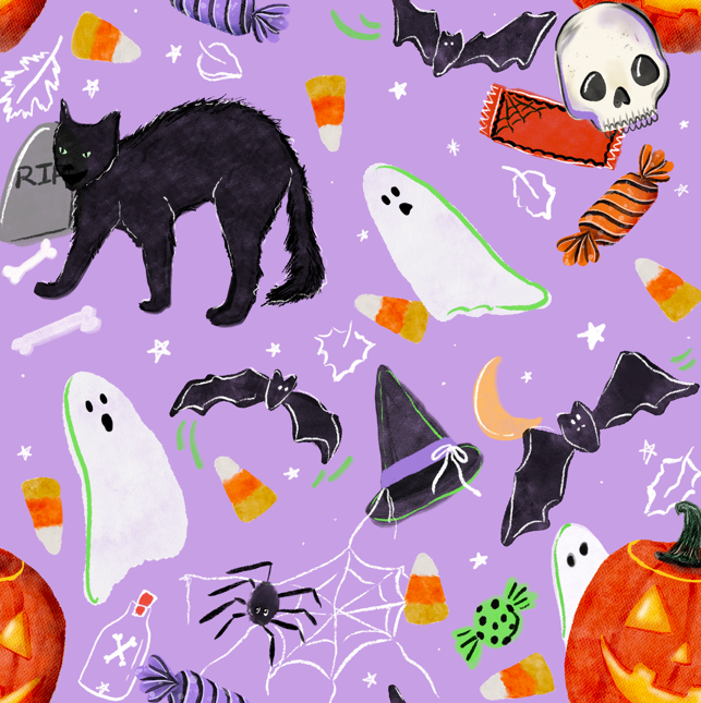 All things Halloween - spooky plum