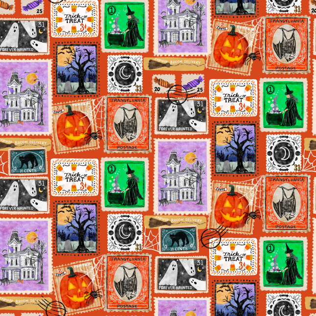 Trick or treat post - jack -o-lantern