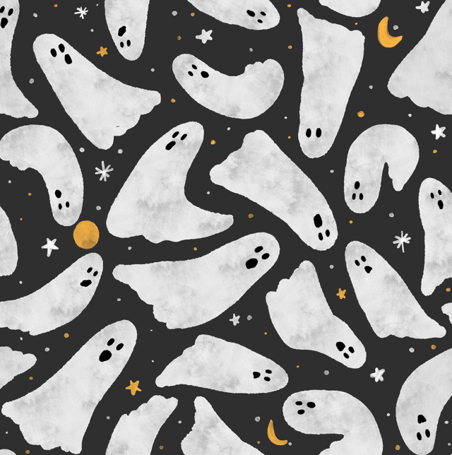 Ghostly breeze - midnight porch