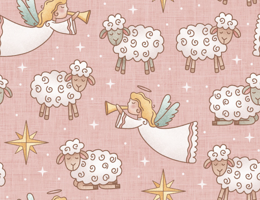 Holy Night Angels Pink