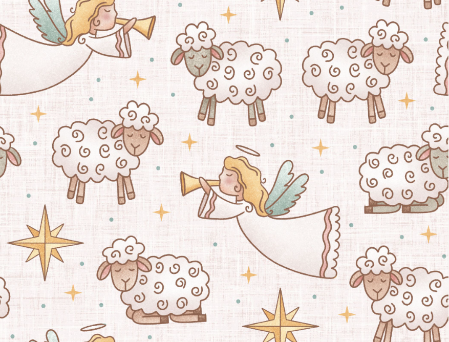 Holy Night Angels White