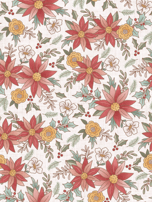 Holy Night Floral White