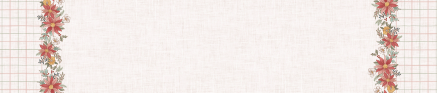 Holy Night Floral Border- Vertical