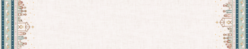 Holy Night Nativity Border- Vertical