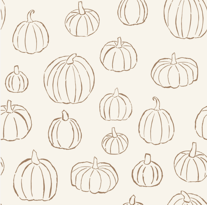 Natural Sketch Pumpkins