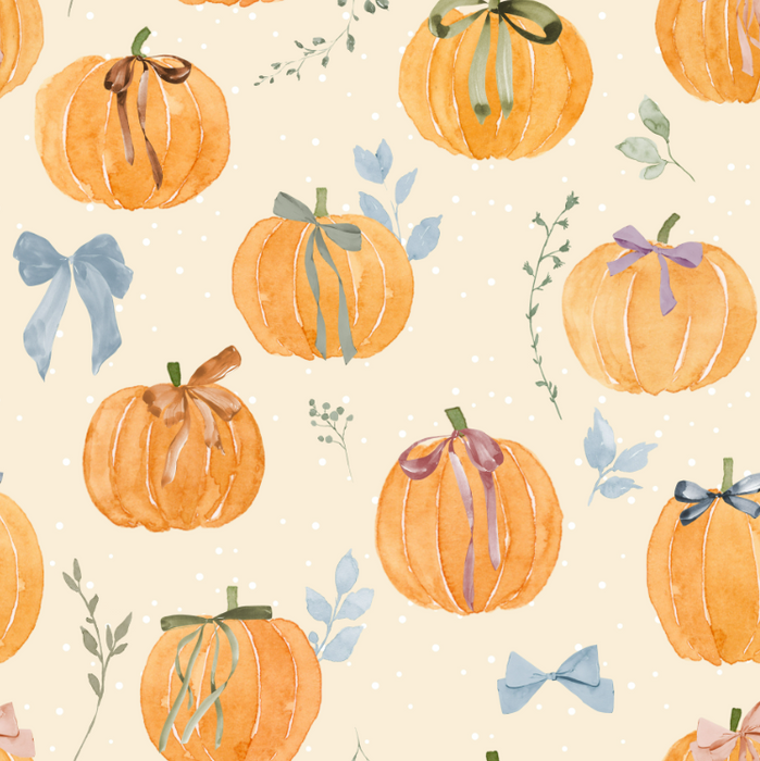 Halloween Pumpkins and Bows