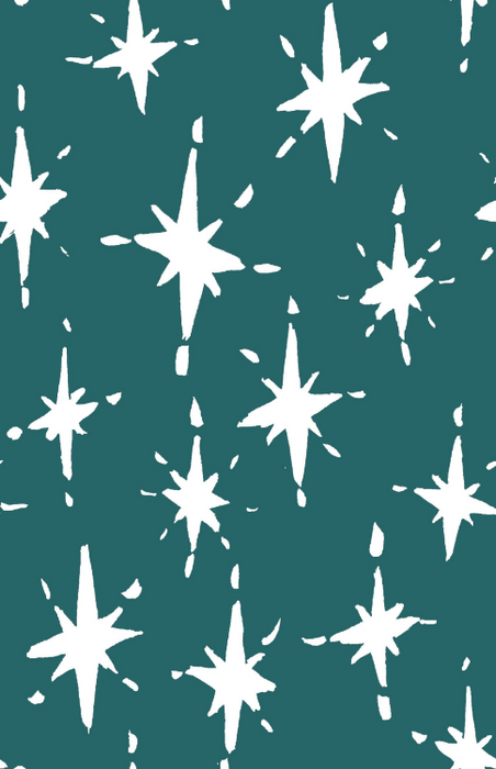 tinselstarburstdkgreen