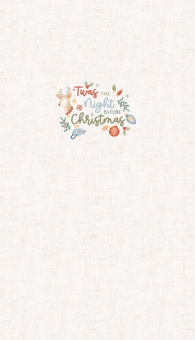 Dear Santa Panel- Twas the Night Before Christmas