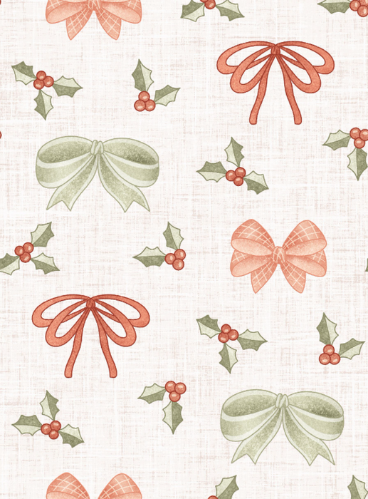 Dear Santa Bows White