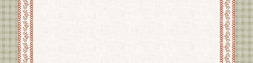 Dear Santa Border Vertical Berries and Lace