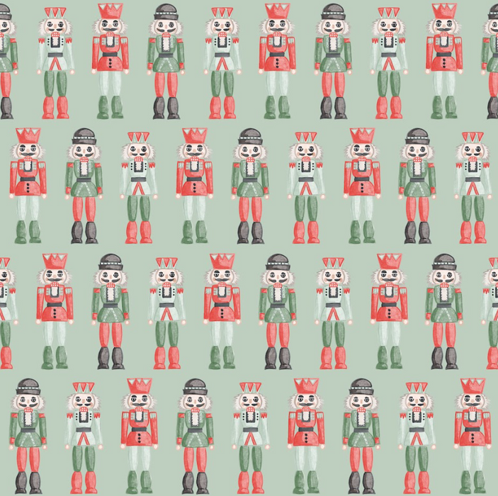 Nutcrackers Rows -bright-mint green