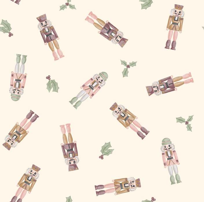 Nutcrackers tossed- sugar plum- cream