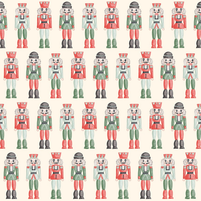 Nutcrackers Rows- bright- cream9