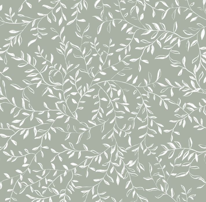 Sketch Toile Greenery in Sage