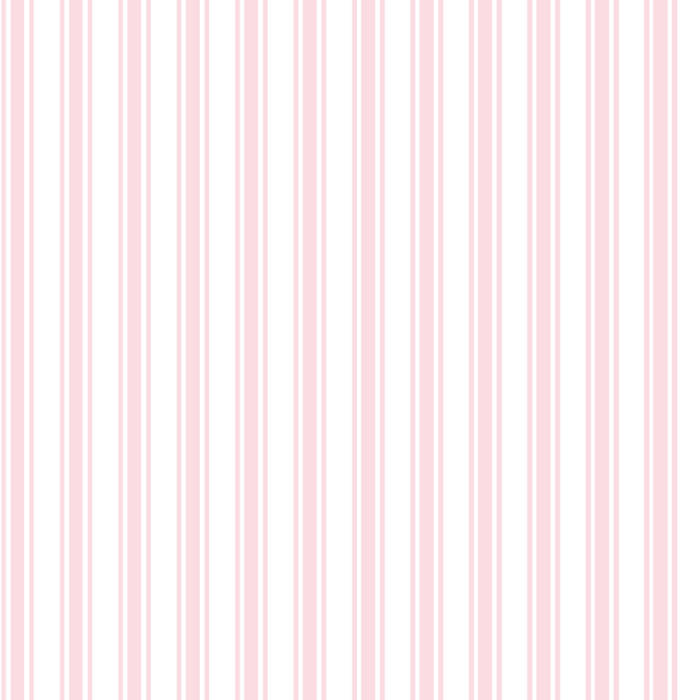 Pastel Pink Ticking Stripes