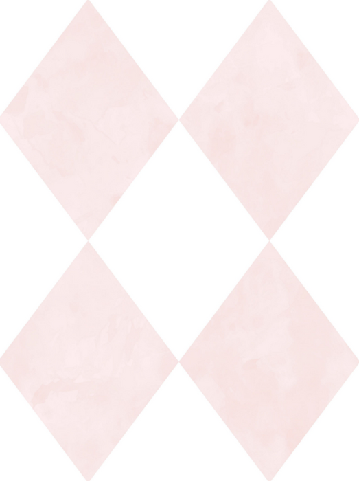 Blush Watercolor Texture Diamonds