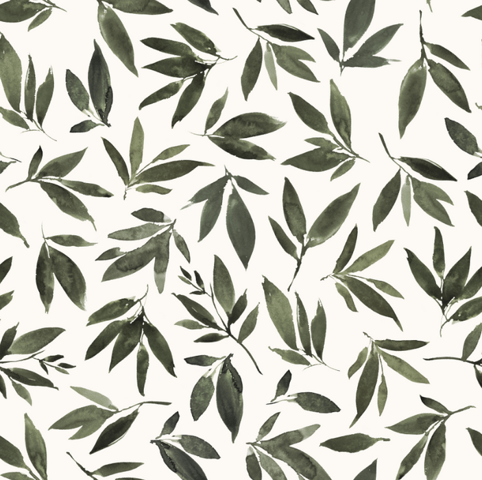 Vintage Painted Leaves