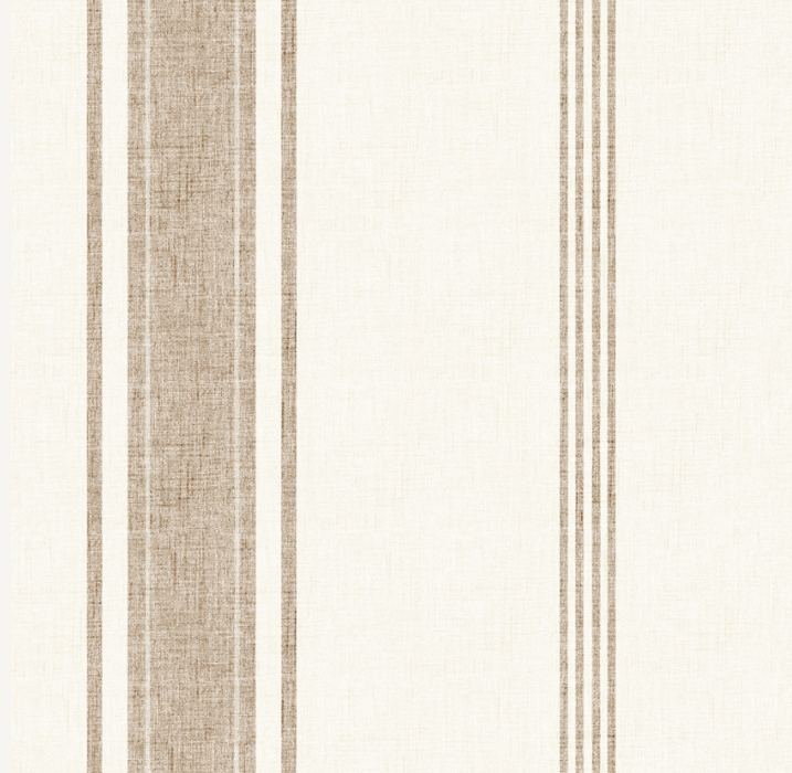 Natural Oat Linen Stripes