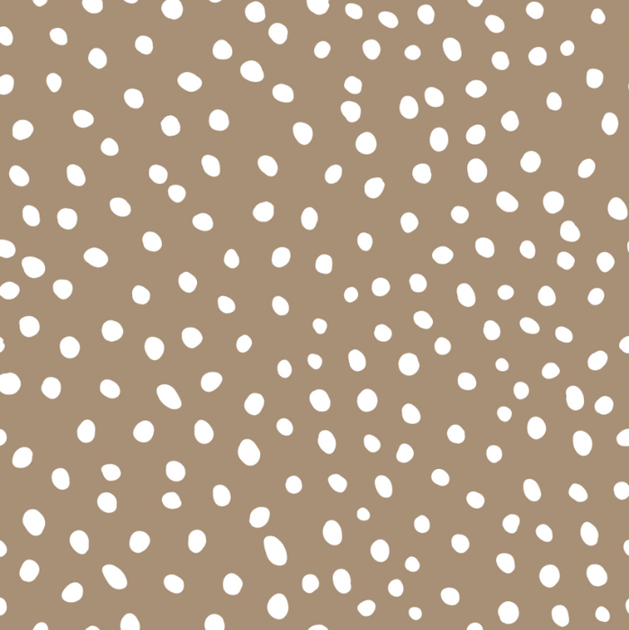 Burnt Sugar Brown Dots